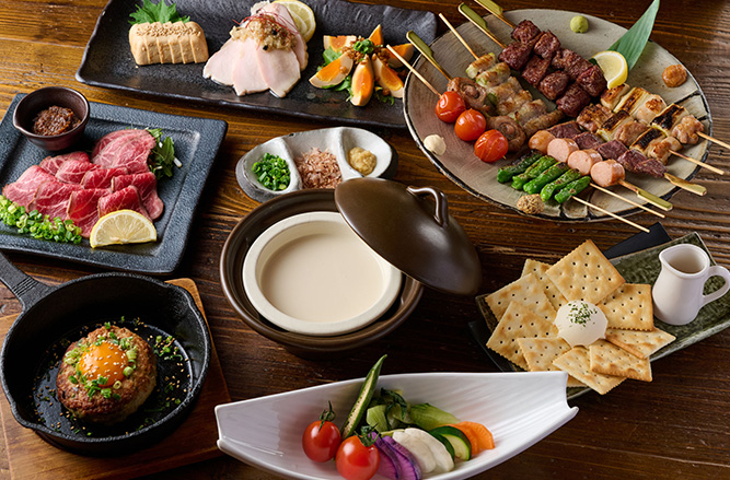 ぐらがらの女子会コース