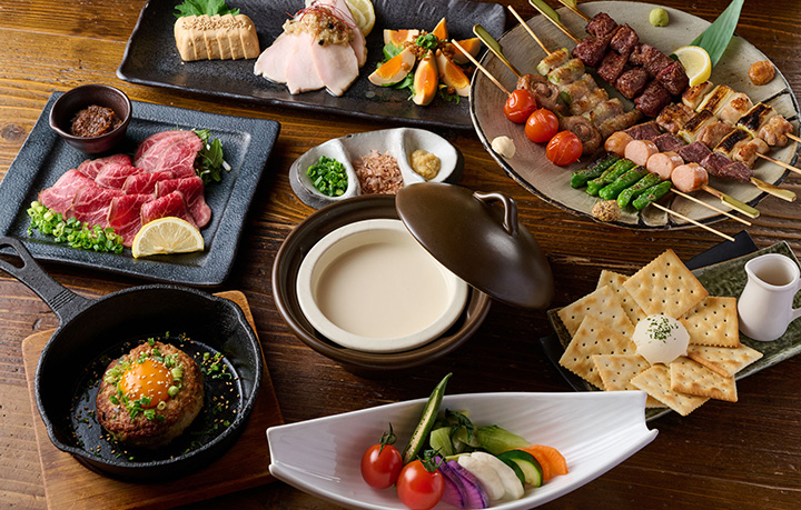 ぐらがらの女子会コース